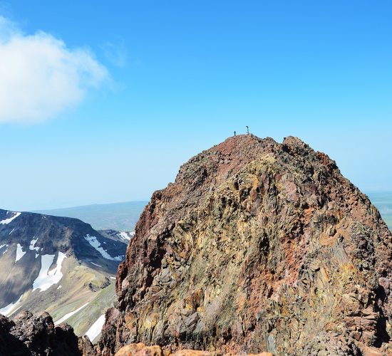 Aragats north peak